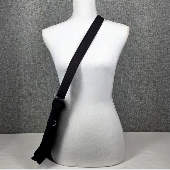 KIPLING WOMEN'S BLACK ALVAR NYLON CROSSBODY BAG – WATER RESISTANT - NO CHARM - Picture 3 of 14